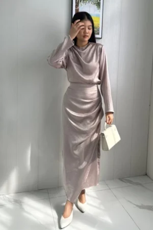 IRANDA SET SILK ONE SET RAYA COLLECTION greystone